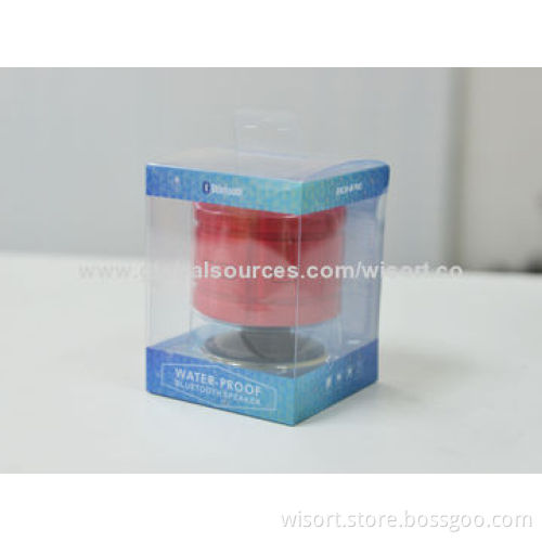 Mini Bluetooth Speaker with Waterproof Soft Housing with Metal Netting